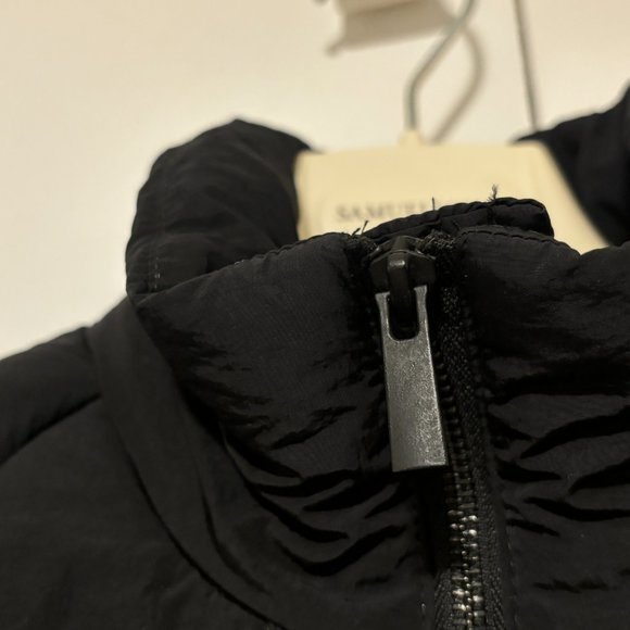 Cottweiler BNWT Erosion Puffa Black Bomber Jacket M-L - Picture 7 of 16